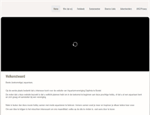 Tablet Screenshot of daphniaboxtel.nl
